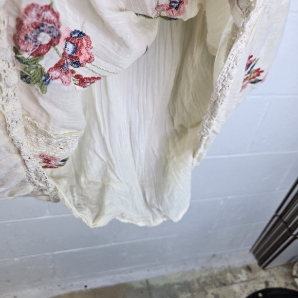 Free People Perfectly Victorian Romance Embroidered Dress - Picture 8 of 12